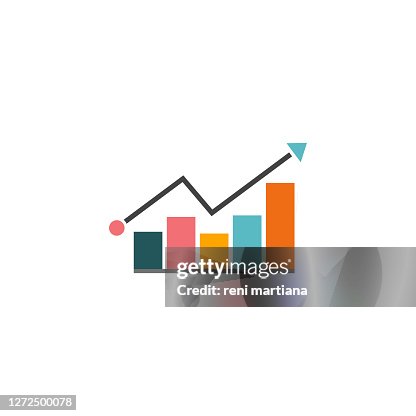 Increasing Chart Vector Illustration Eps 10 High-Res Vector Graphic ...