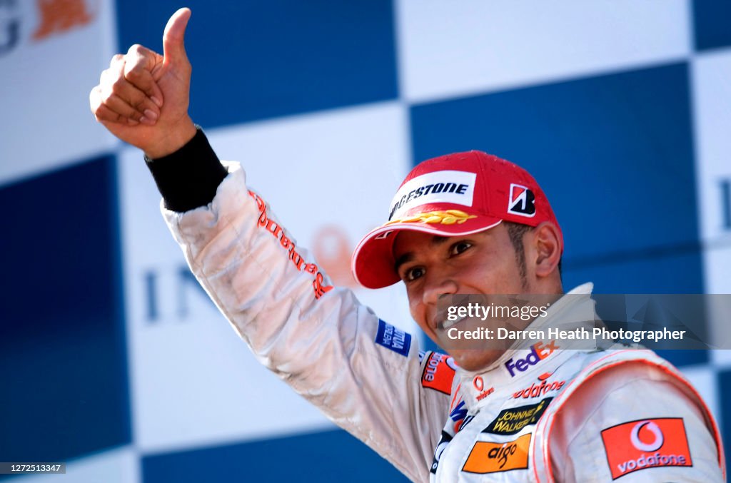 Lewis Hamilton McLaren 2007 Australian Grand Prix