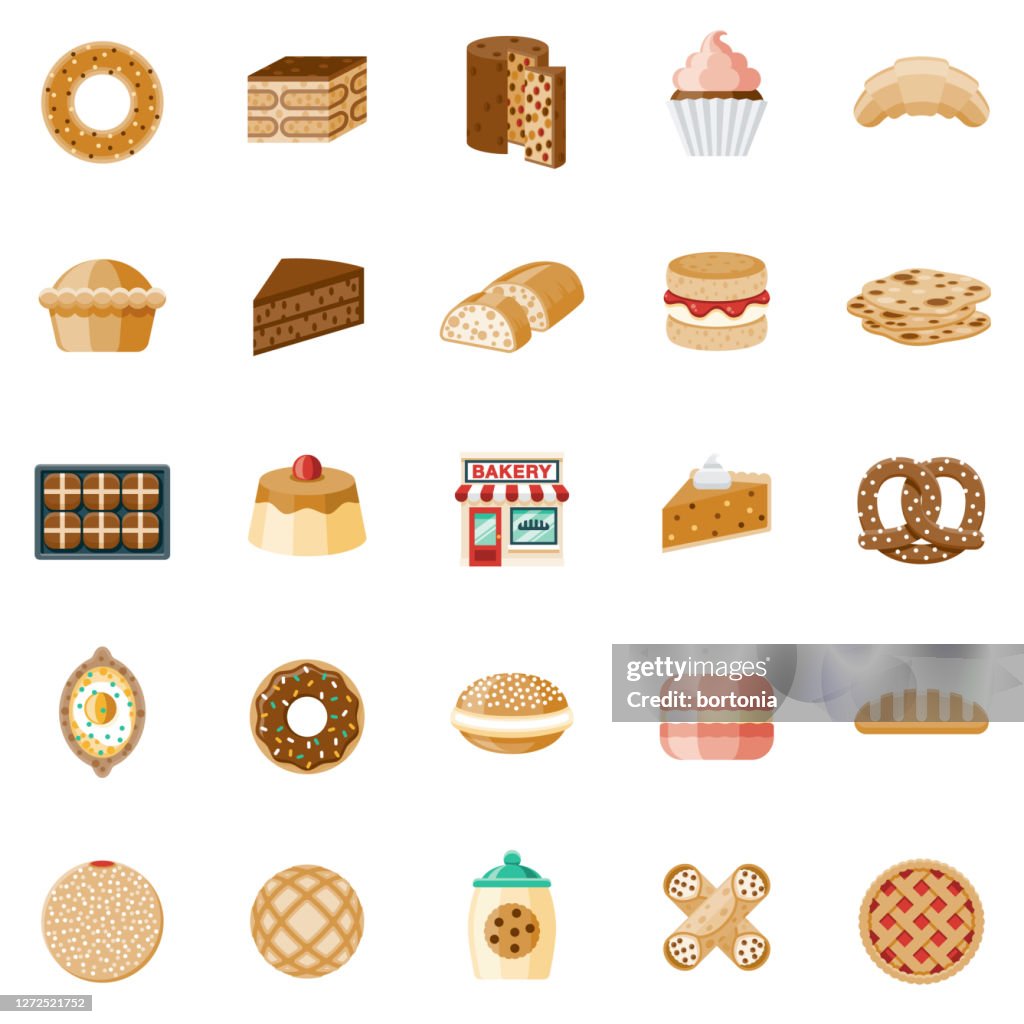 Bakery Icon Set
