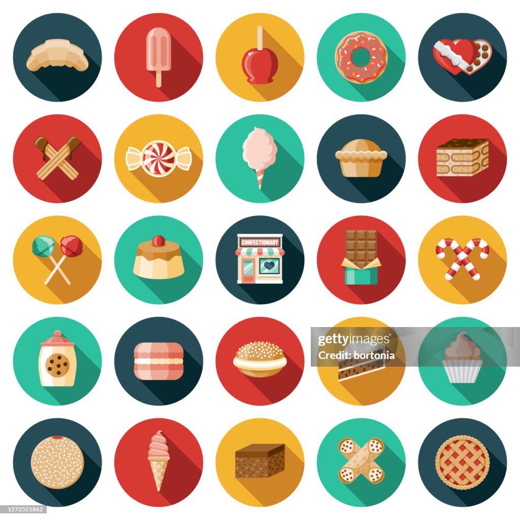 Confectionary Icon Set