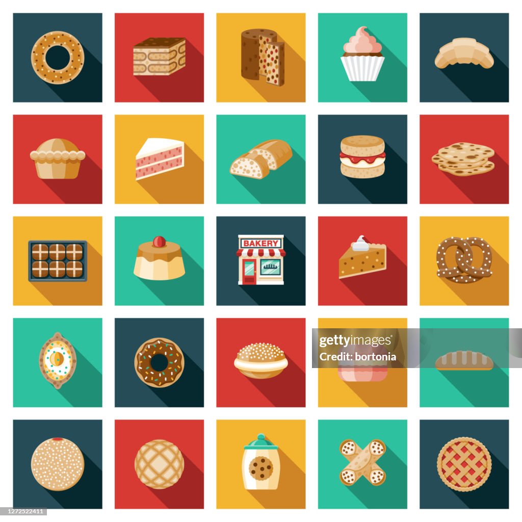 Bakery Icon Set