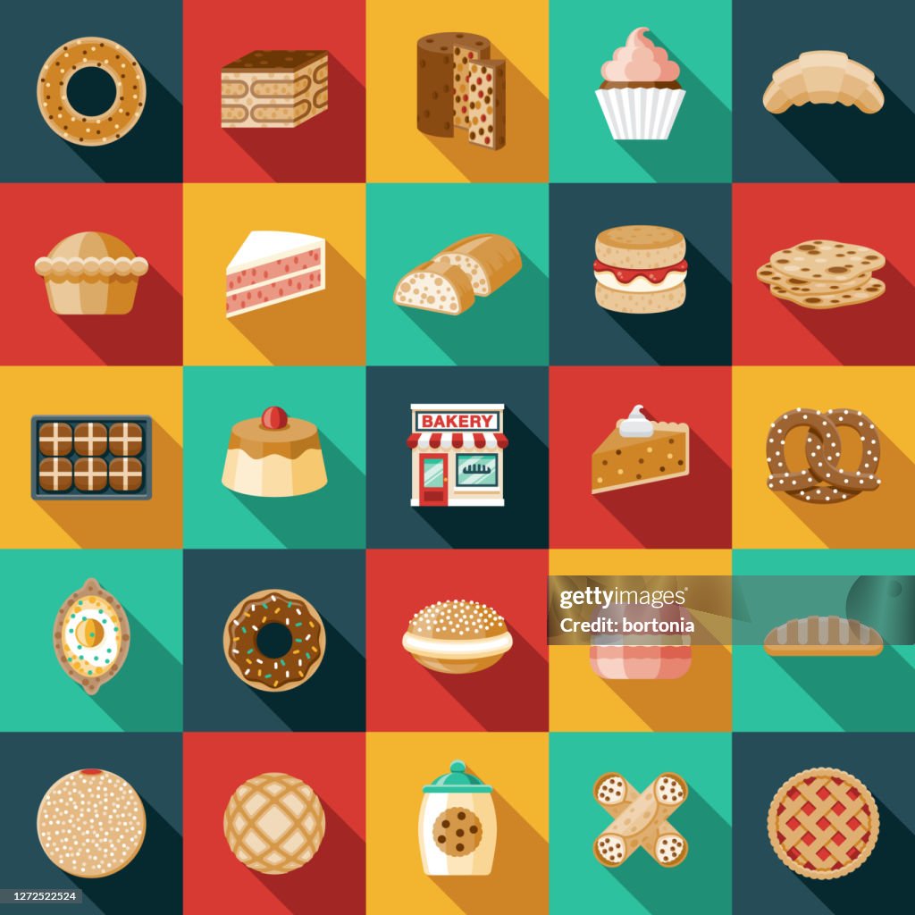 Bakery Icon Set