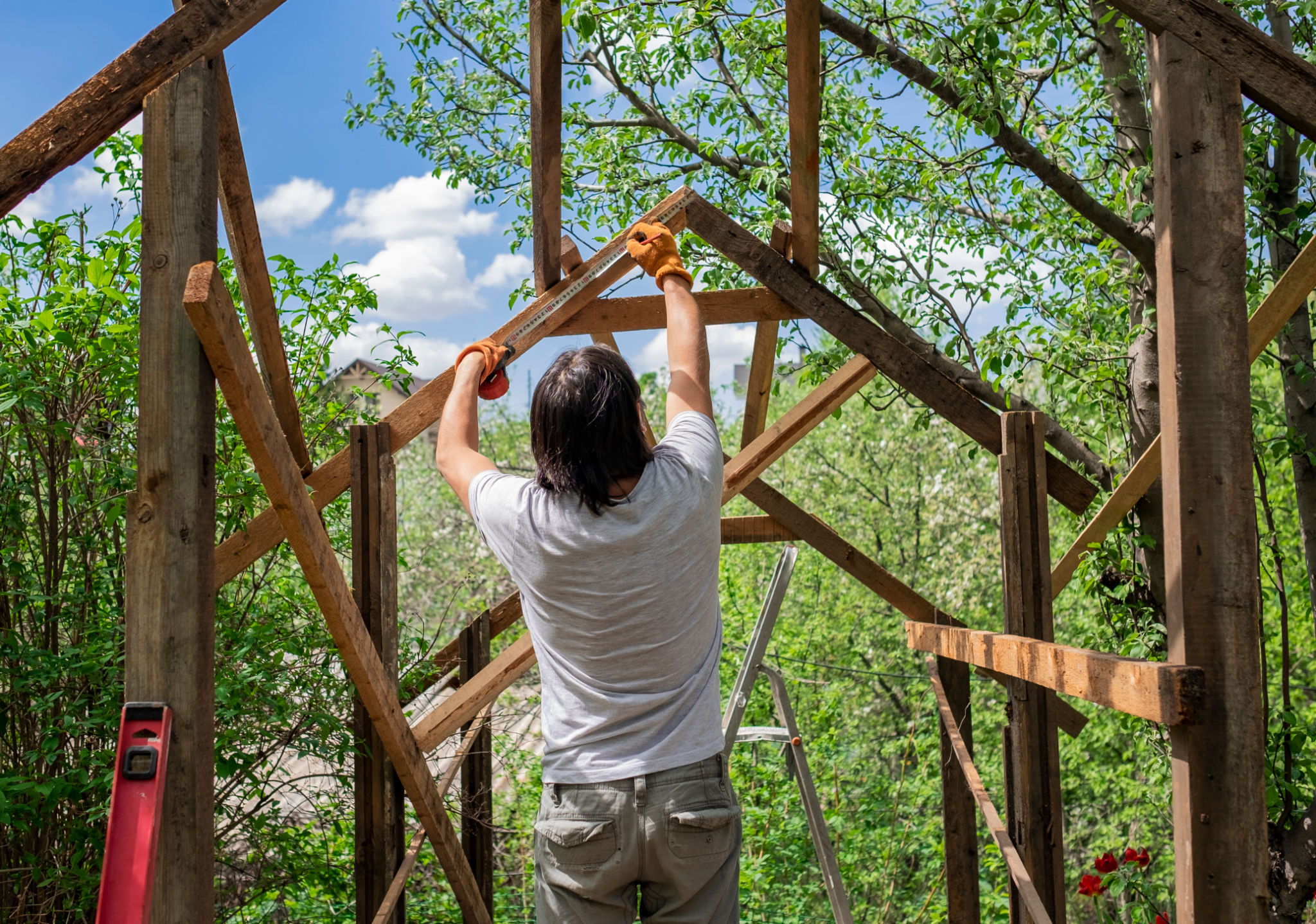 diy shed construction