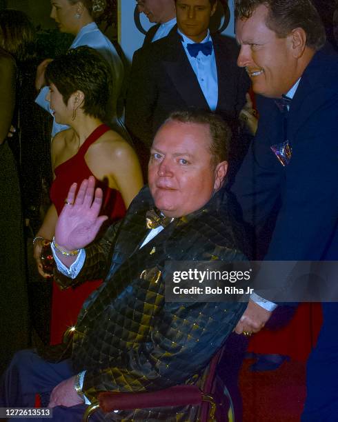 Larry Flint arrives at Golden Globe Awards Show, January 19, 1997 in Beverly Hills, California.