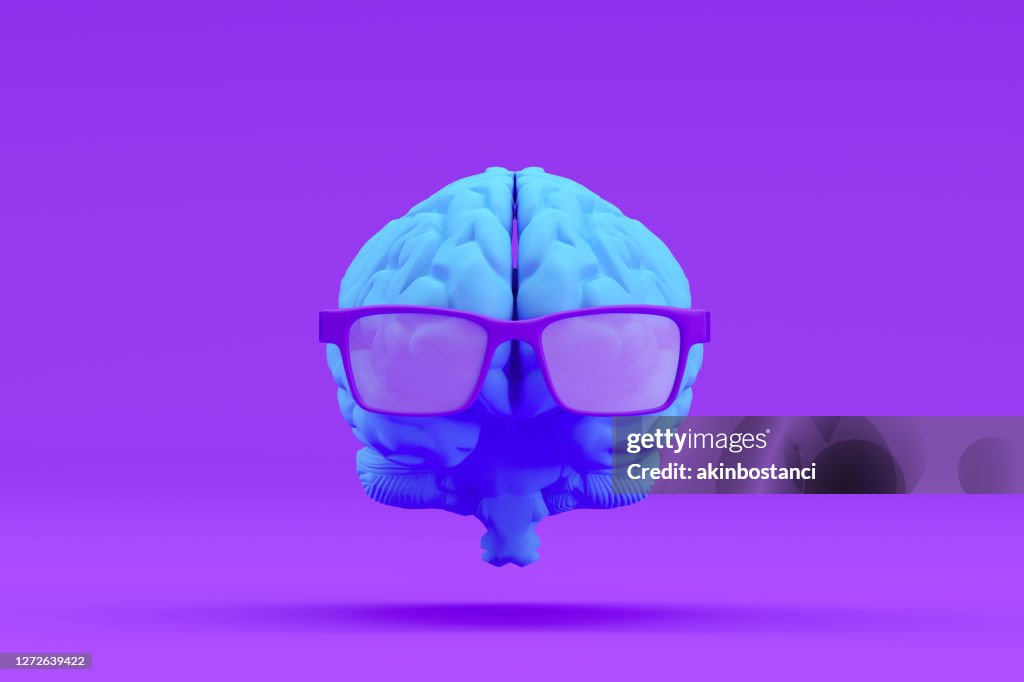 Cérebro com óculos, Conceito de Inteligência Artificial