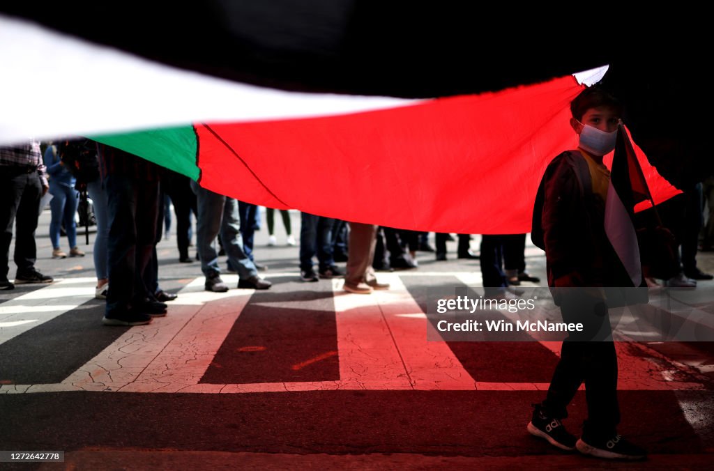 Protest Held Outside White House Against Israel