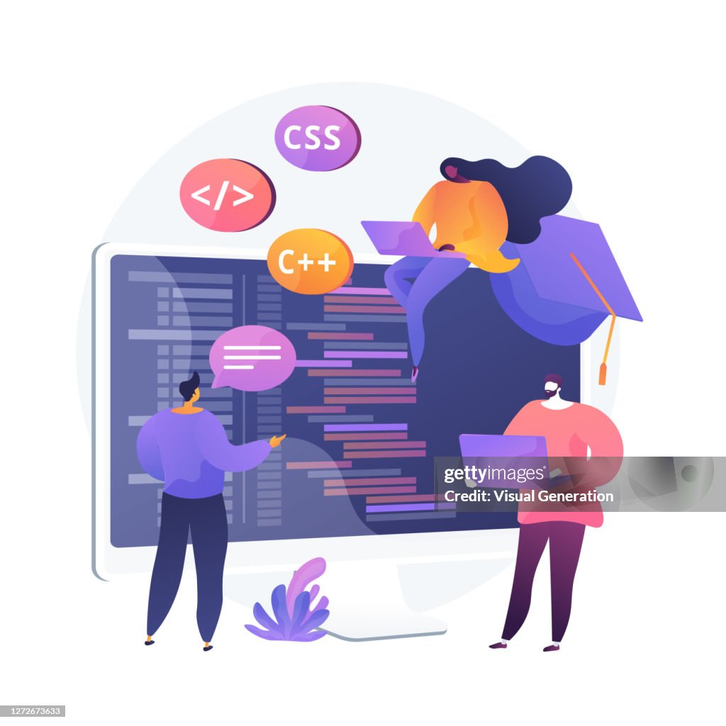 Programming Languages Learning Vector Concept Metaphor High-Res Vector ...