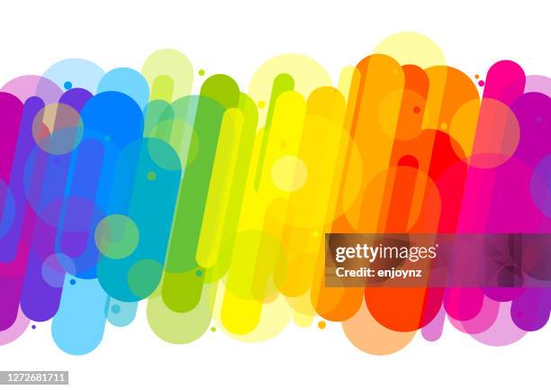 fun colorful abstract background illustration - pride stock illustrations