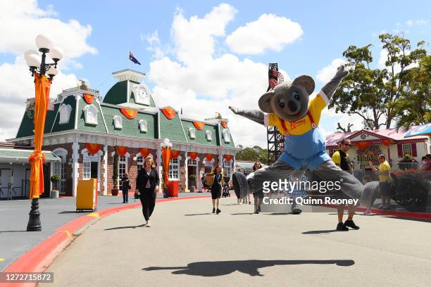 General view in Dreamworld on September 16, 2020 in Gold Coast, Australia. Dreamworld and its sister park White Water World have reopened to the...