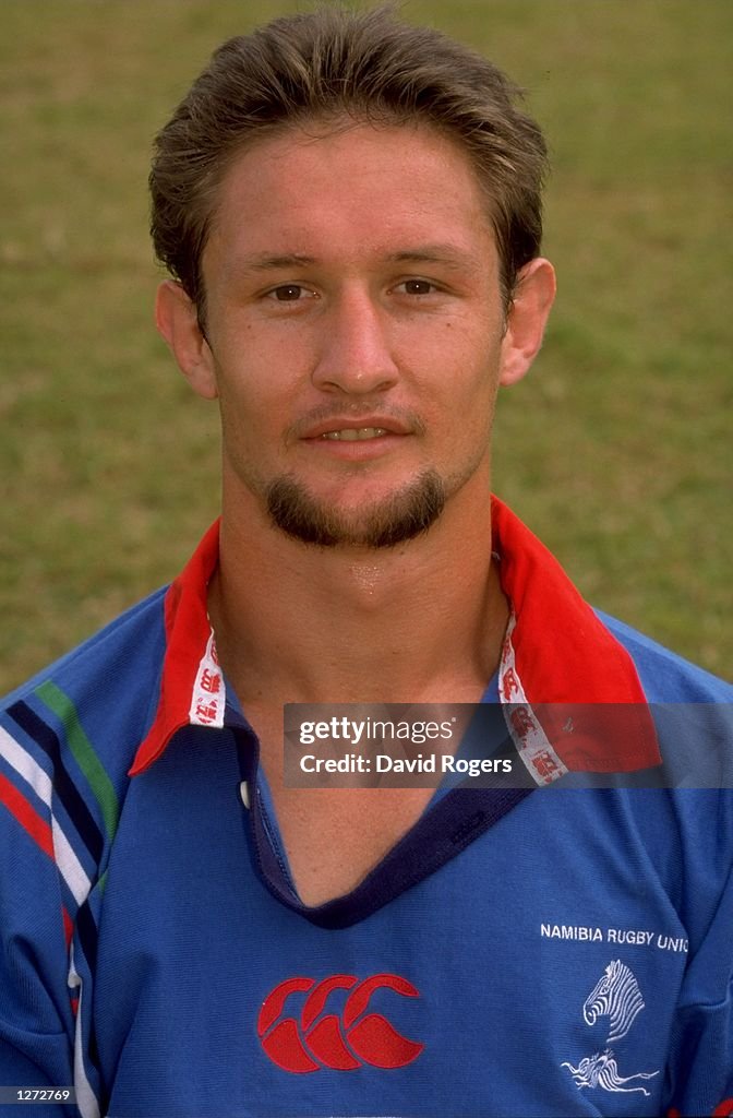 Attie Samuelson A portrait of Attie Samuelson of Namibia at the Rugby World Cup... News ...