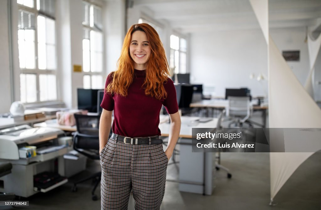 Portrait of a confident businesswoman