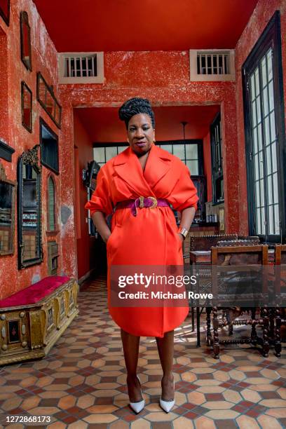 Activist Tarana Burke is photographed for Essence Magazine on July 19, 2018 in Los Angeles, California.