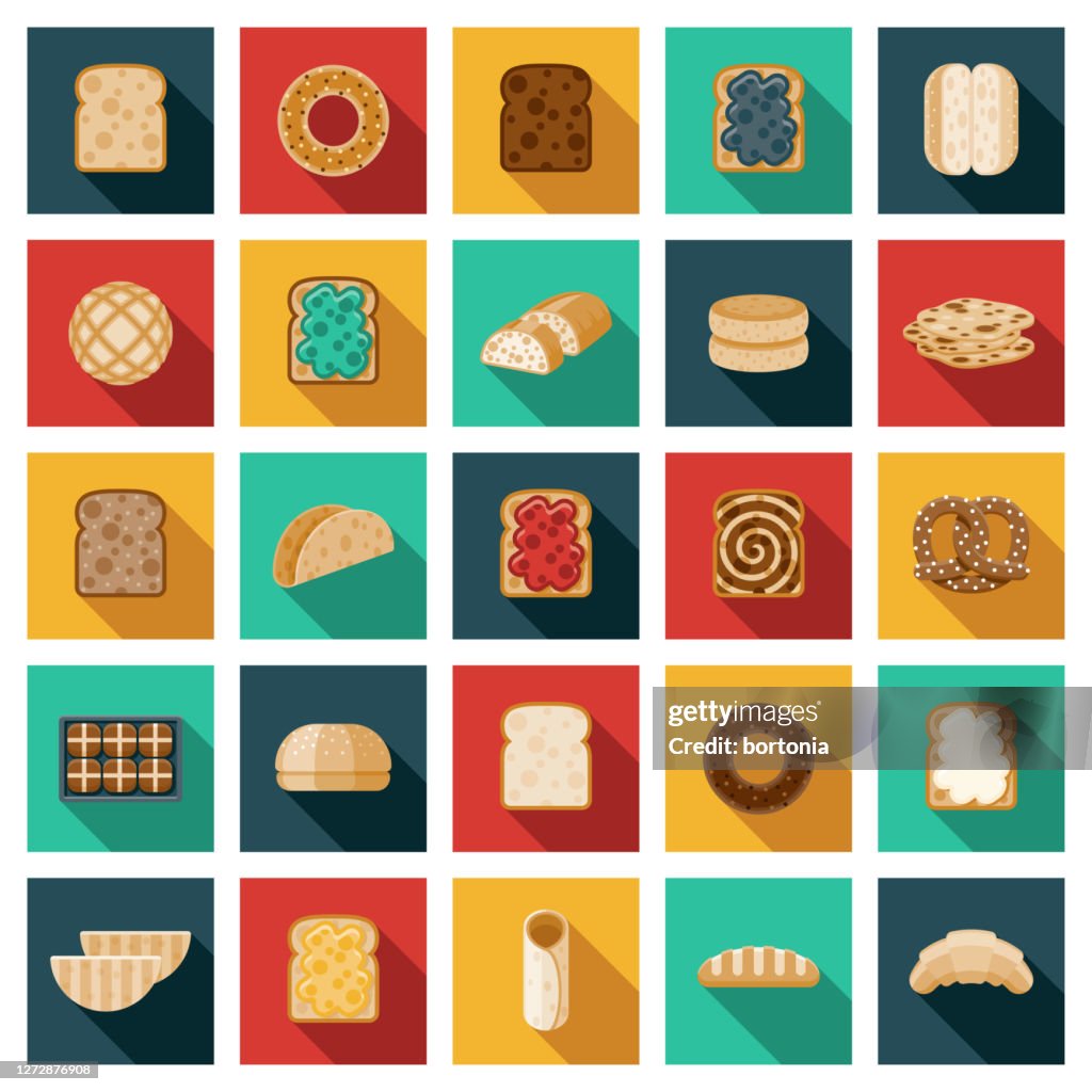 Bread Icon Set