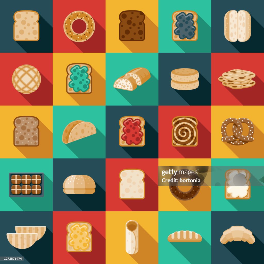 Bread Icon Set