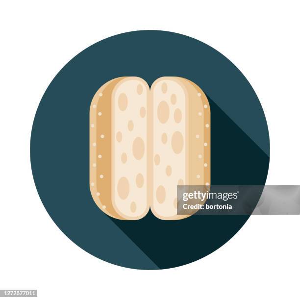 sesame seed hot dog bun bread icon - sesame seed bun stock illustrations