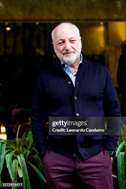 Egyptian writer André Aciman, Milan, 17th November 2019.