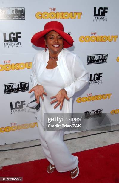 Jenifer Lewis arrives to the "The Cookout" Miami Premiere at the Delano Hotel, Miami Beach FL