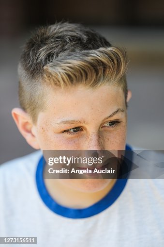 Tween Boy Haircut High-Res Stock Photo - Getty Images Tween Boy Haircut High-Res Stock Photo - Getty Images