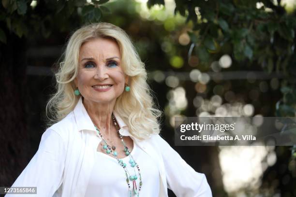 Barbara Bouchet attends the photocall of the tv show "Ballando Con Le Stelle" at Auditorium Rai on September 17, 2020 in Rome, Italy.