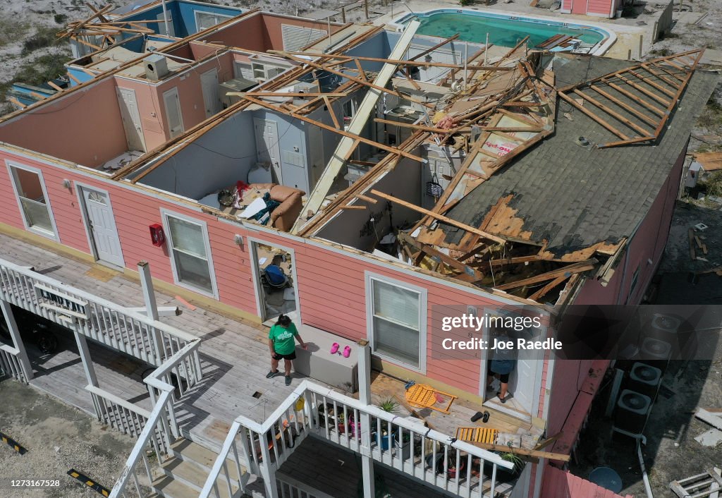 Hurricane Sally Makes Landfall On Gulf Coast