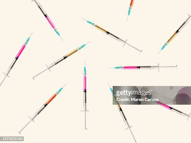 vaccine variety - injection stock-fotos und bilder