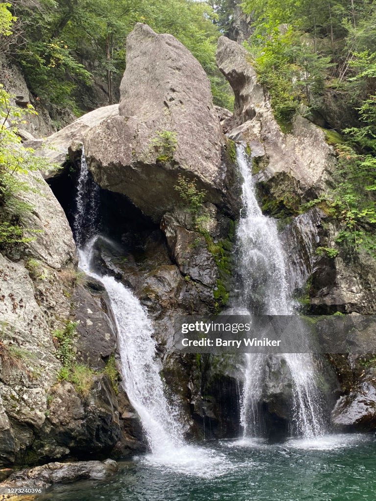 Waterfall at Bash Bish Falls State Park, Mount Washington, Massachusetts