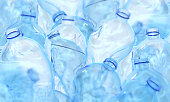 Plastic bottle 3d rendering