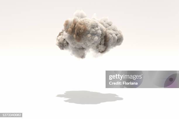 surreal multicolored cloud - orange powder stock pictures, royalty-free photos & images