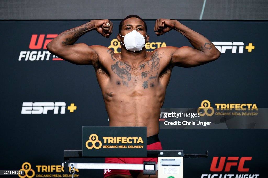 UFC Fight Night Covington v Woodley: Weigh-Ins