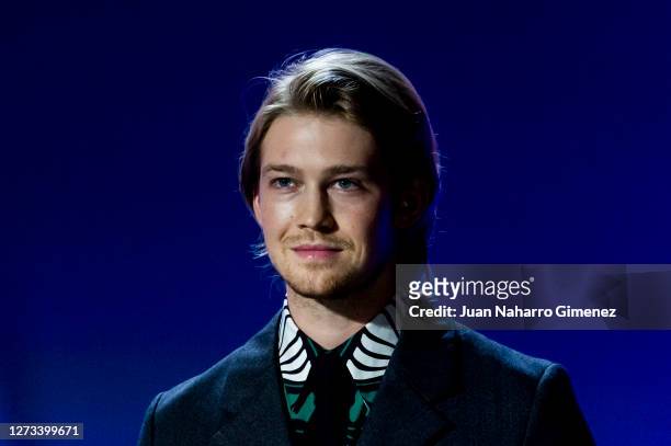 English actor Joe Alwyn attends the opening ceremony of the 68th San Sebastian International Film Festival at the Kursaal Palace on September 18,...