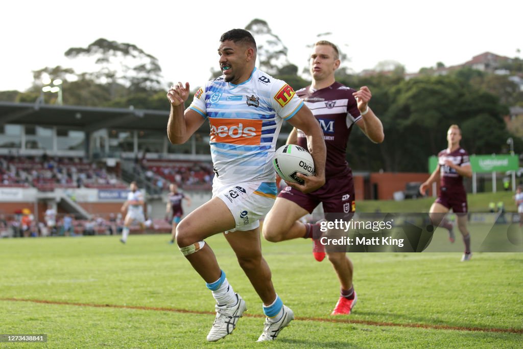 NRL Rd 19 - Sea Eagles v Titans