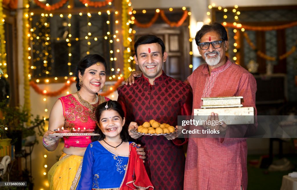 India Rasheed Family Traditional Indian Family