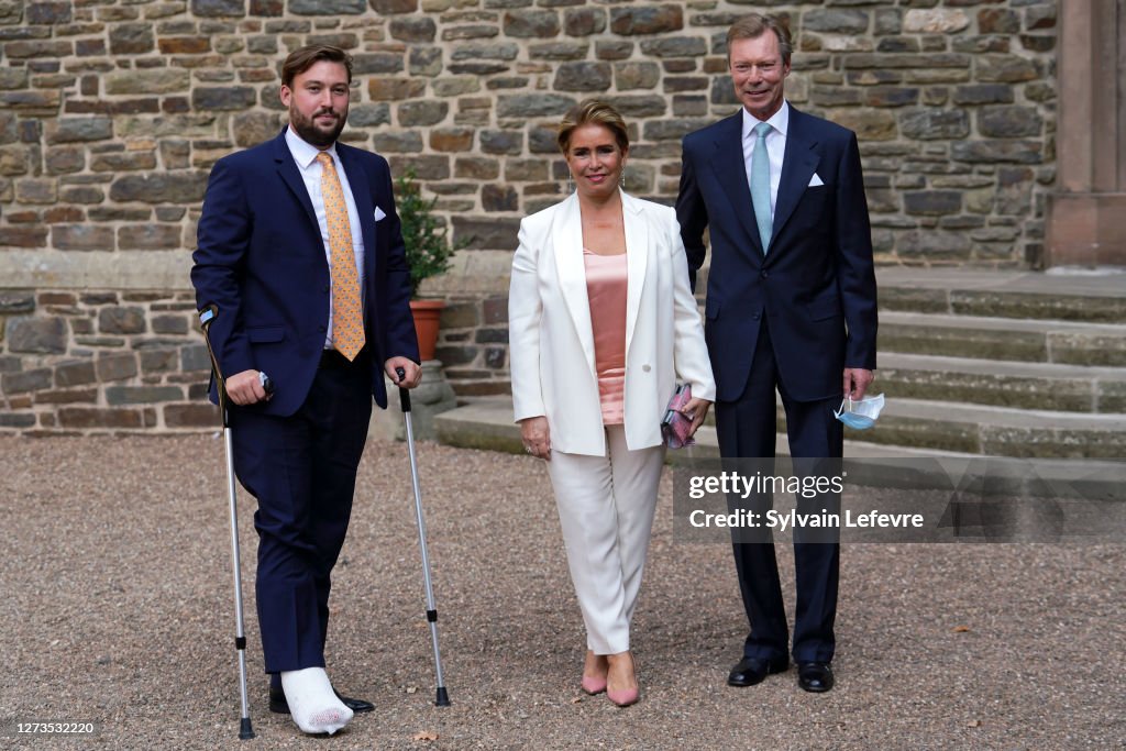 Baptism Of Prince Charles Of Luxembourg At L'Abbaye St Maurice De Clervaux