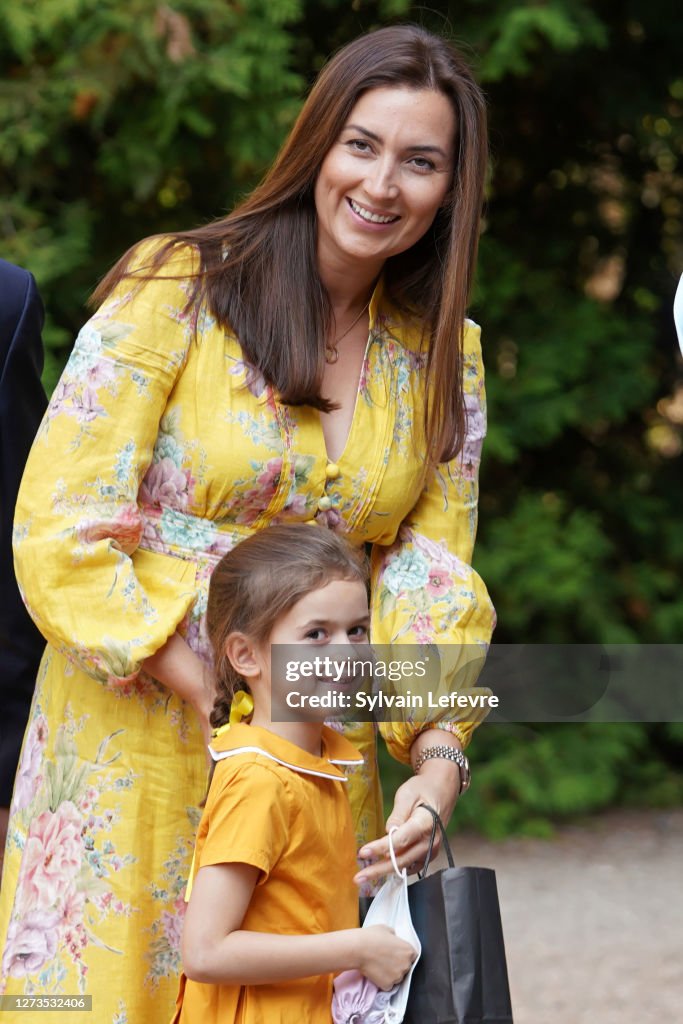 Baptism Of Prince Charles Of Luxembourg At L'Abbaye St Maurice De Clervaux