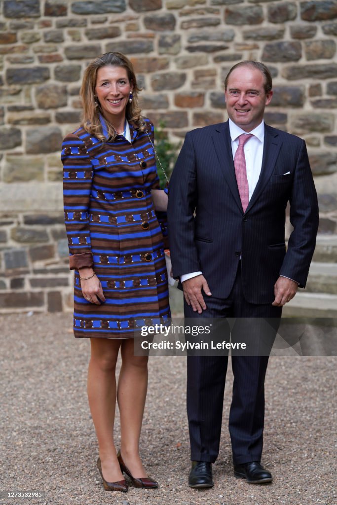 Baptism Of Prince Charles Of Luxembourg At L'Abbaye St Maurice De Clervaux