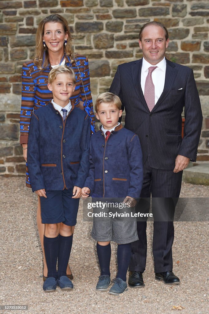 Baptism Of Prince Charles Of Luxembourg At L'Abbaye St Maurice De Clervaux