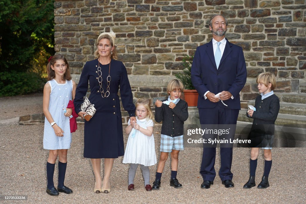 Baptism Of Prince Charles Of Luxembourg At L'Abbaye St Maurice De Clervaux