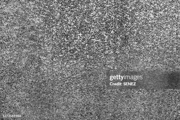 rubber foam texture / abstract black background - noise texture stock pictures, royalty-free photos & images