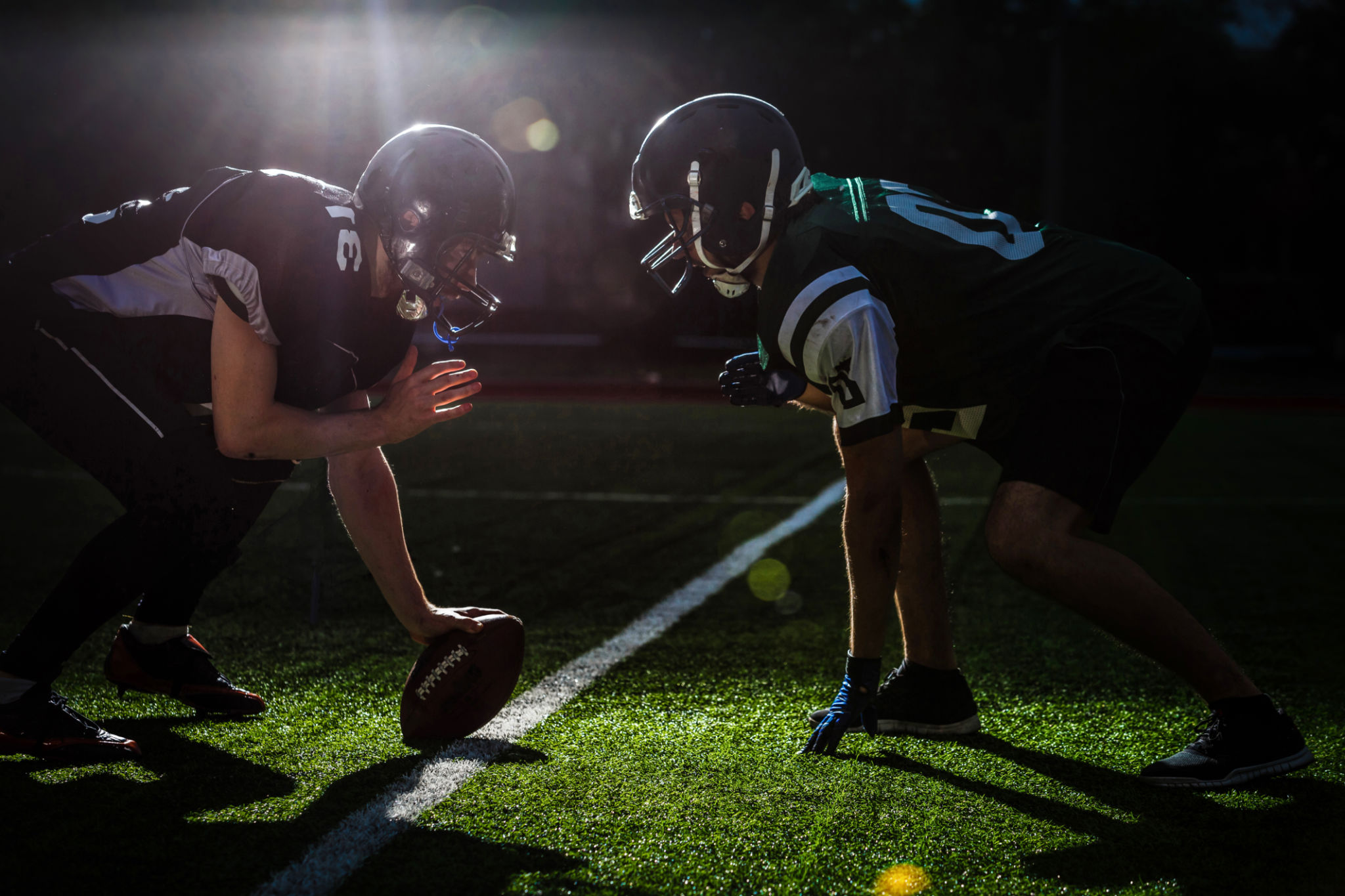 football coach player