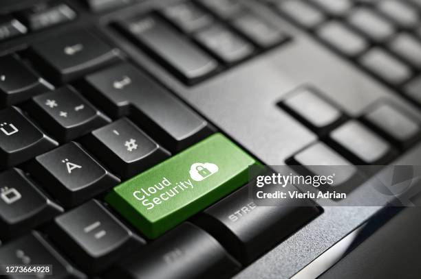 cloud security , keyboard button - data entry keyboard stock pictures, royalty-free photos & images