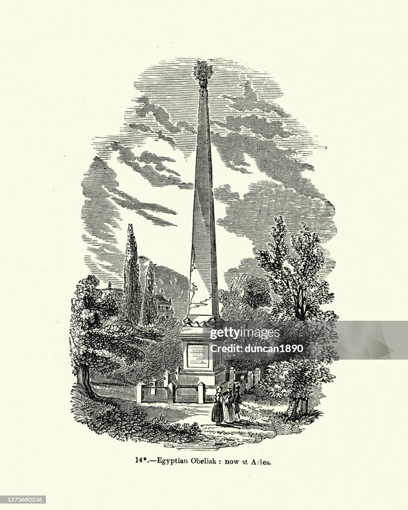 Obelisque d'Arles, 4th-century Roman obelisk