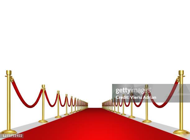 red carpet ,3d illustration - 3d stars stock-fotos und bilder