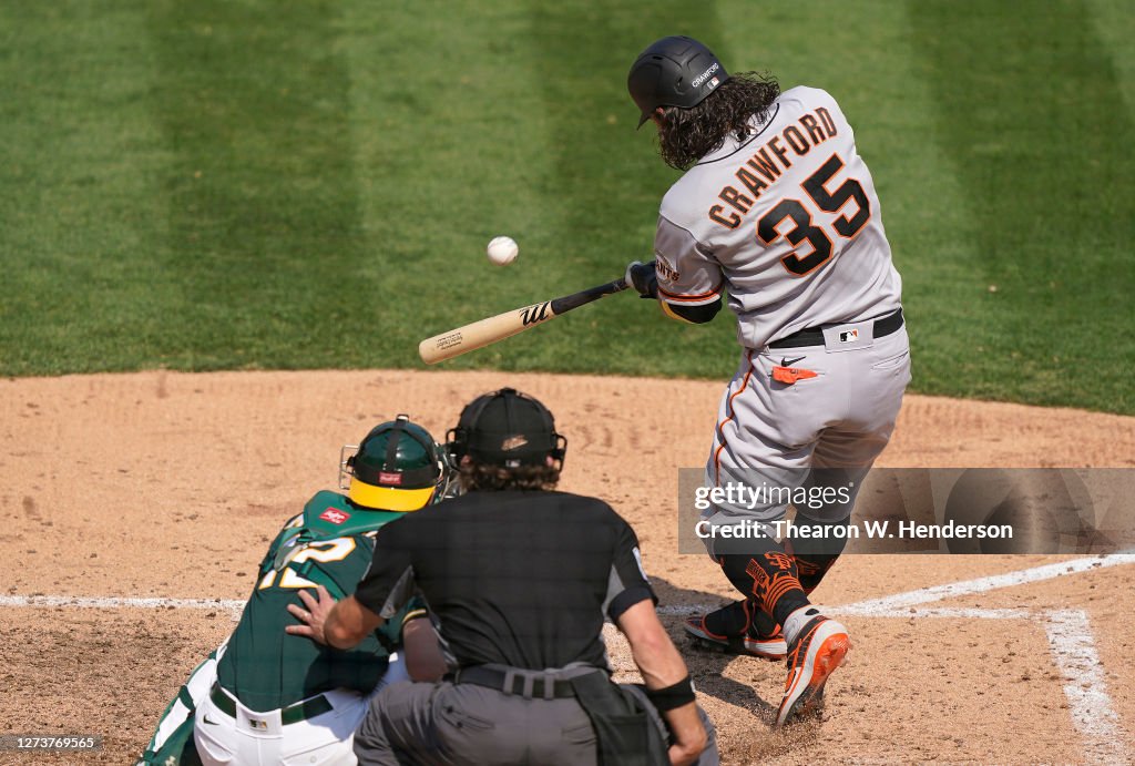San Francisco Giants v Oakland Athletics