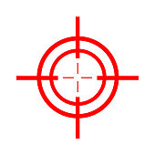 Target red icon.