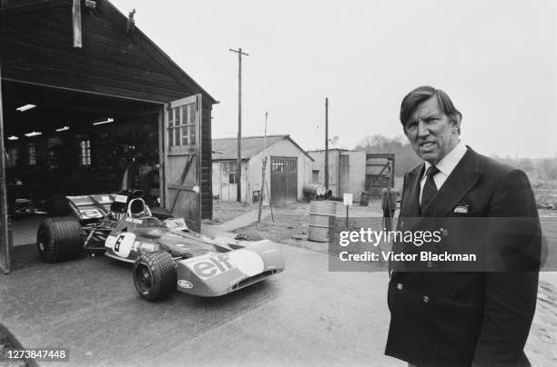 Ken Tyrrell, Tyrrell Racing Founder, Nyhetsfoto