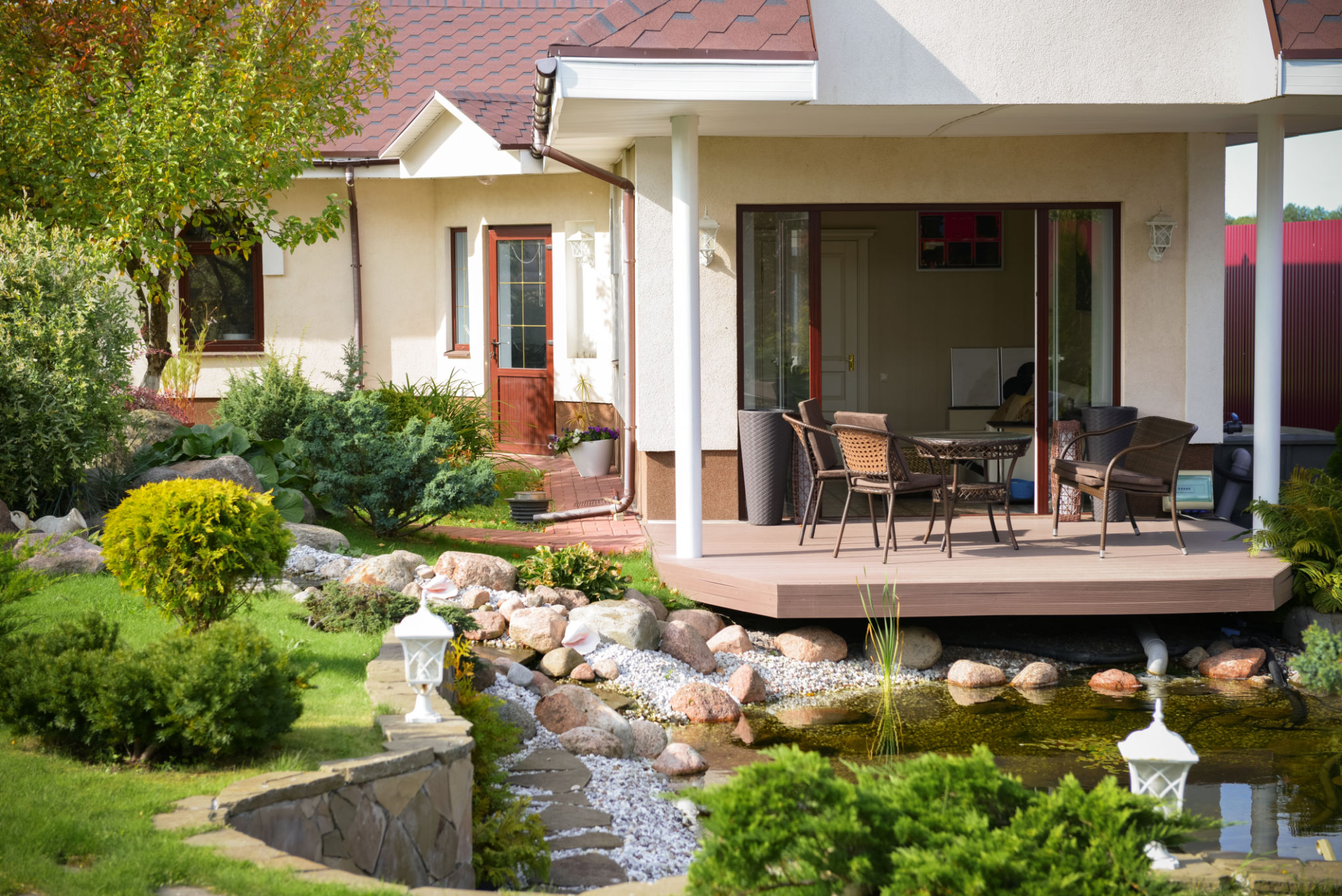 patio water feature
