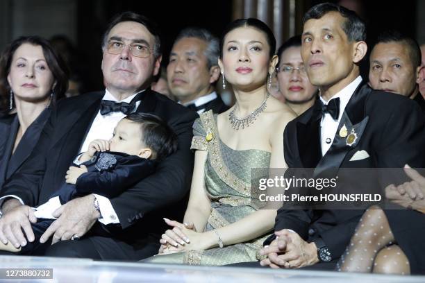 Crown Prince Maha Vajiralongkorn his wife ,Mr Alain Hivelin
