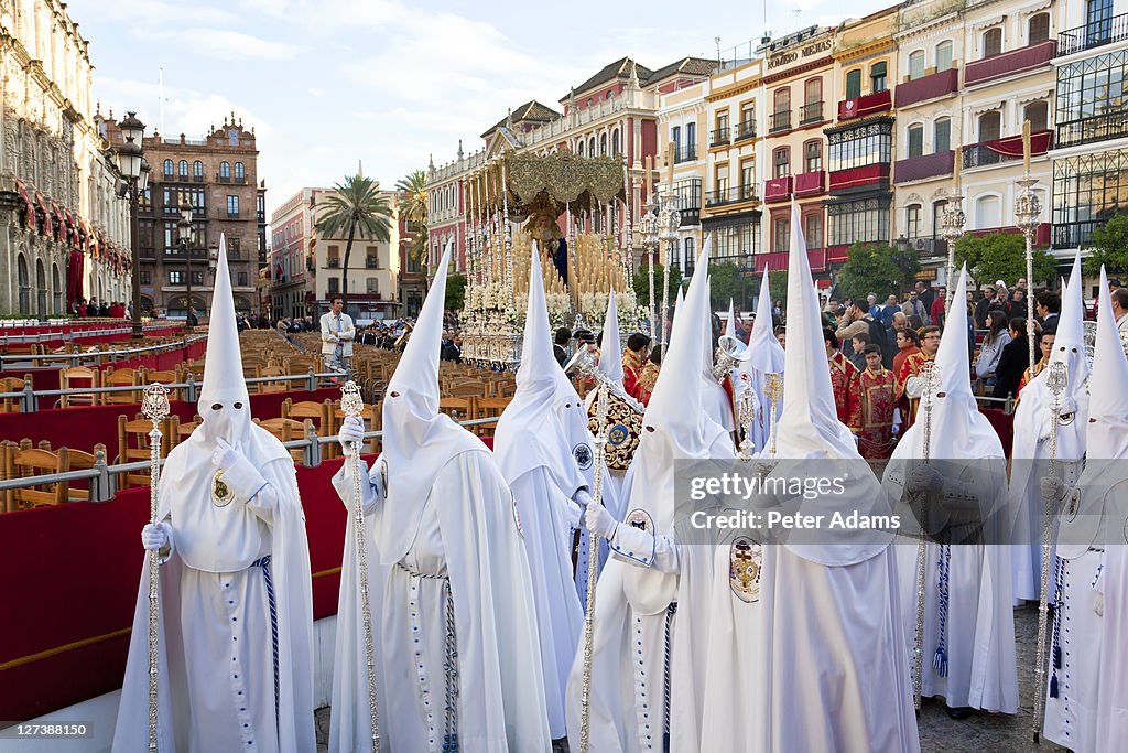 Semana Santa Fiesta Easter Seville Andalucia Spain