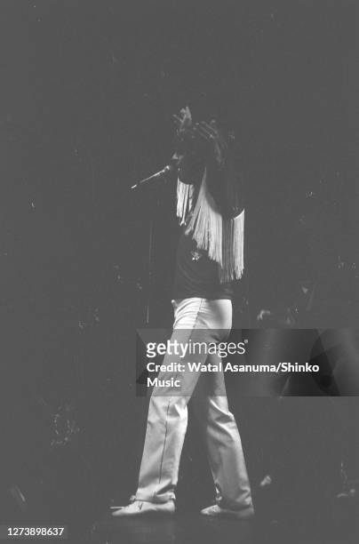 Ozzy Osbourne band performs on stage on the 'Blizzard Of Ozz' tour, United Kingdom, September-October 1980. Ozzy Osbourne .