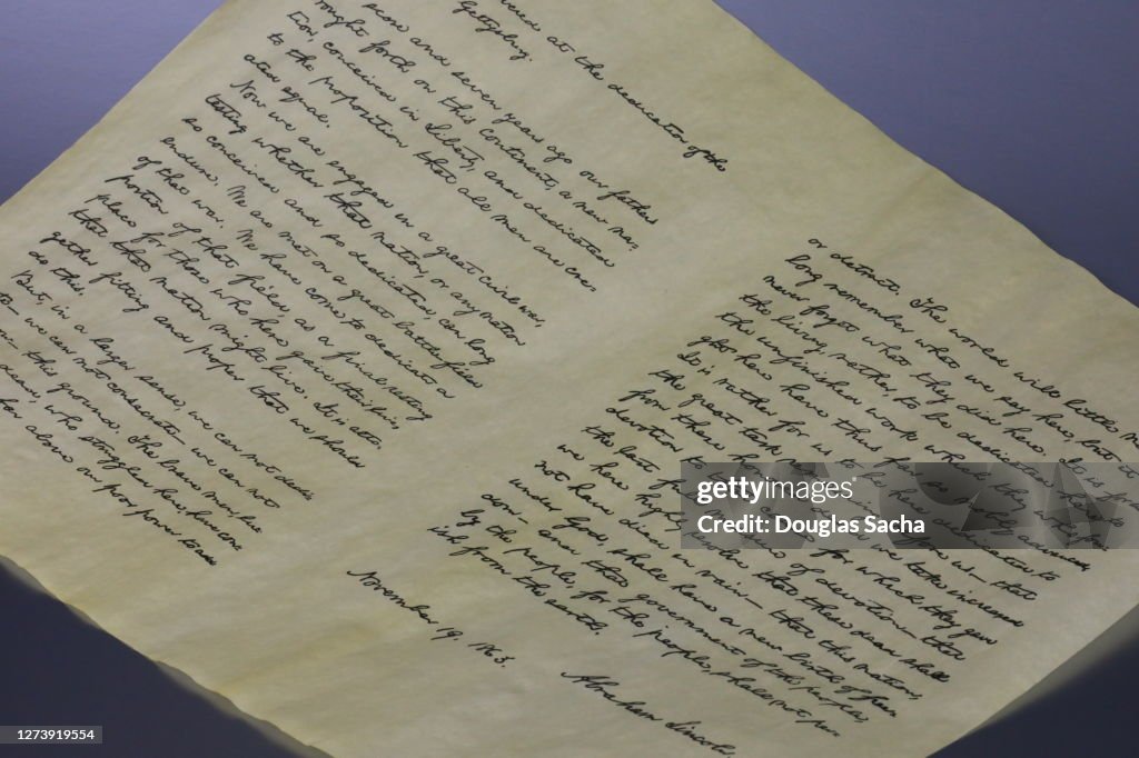 Gettysburg Address, speech from President Abraham Lincoln
